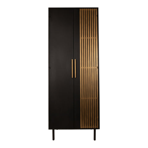 Sayan cabinet negro y dorado
