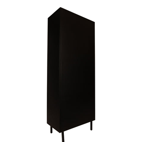 Sayan cabinet negro y dorado