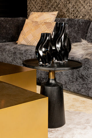 Seva brown side table
