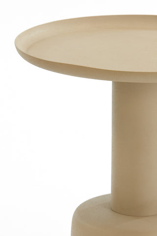 Table d'appoint Ø39x52 cm MILAKI beige