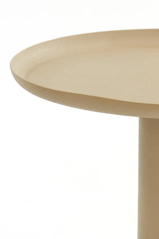 Table d'appoint Ø39x52 cm MILAKI beige