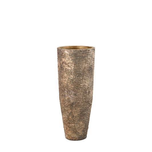 Simona Gold antique iron pot high S