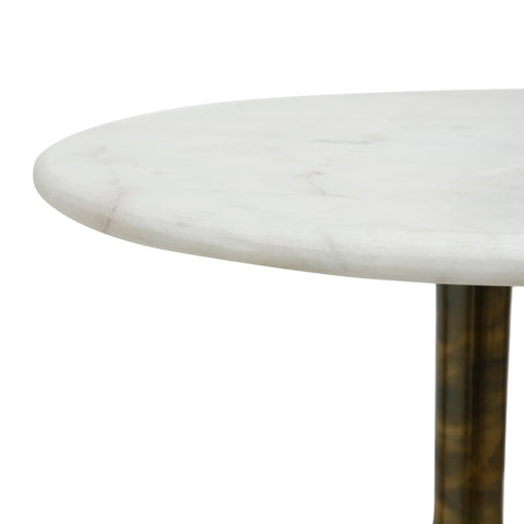 Sonnel Champagne Marmor Eisen Beistelltisch SV2