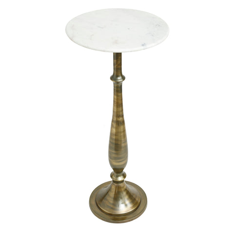 Sonnel Champagne Marmor Eisen Beistelltisch SV2
