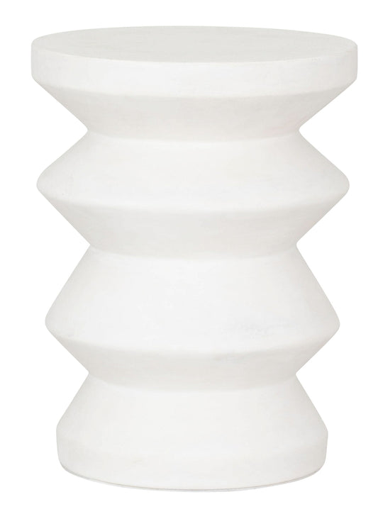 Taburete Zig Zag Blanco