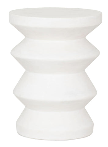 Taburete Zig Zag Blanco