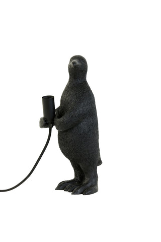 Table lamp Penguin - Black - 16x13x34cm