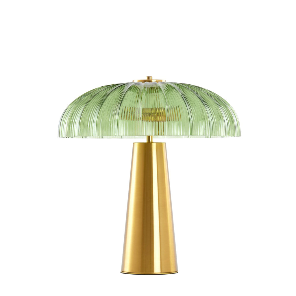 Table lamp Fungo - Green/Gold - Ø50cm - 2L