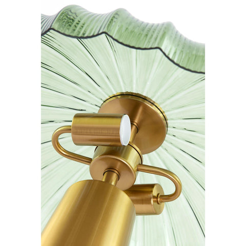 Table lamp Fungo - Green/Gold - Ø50cm - 2L