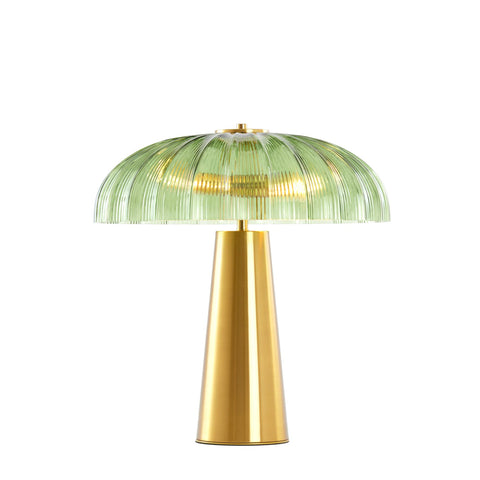 Table lamp Fungo - Green/Gold - Ø50cm - 2L