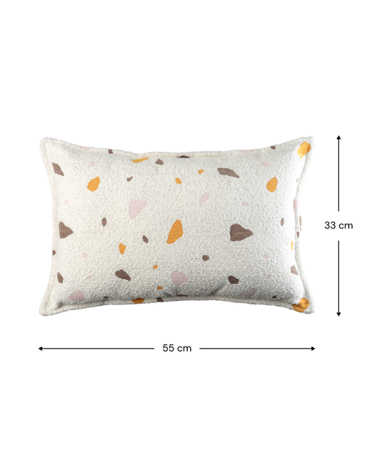 Terrazzo Marmur Bolster Perne