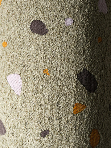 Terrazzo Moss Bolster Cushion