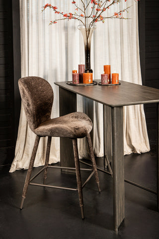 Thor Mocca Bar Chair Aphrodite 7 kain kaki
