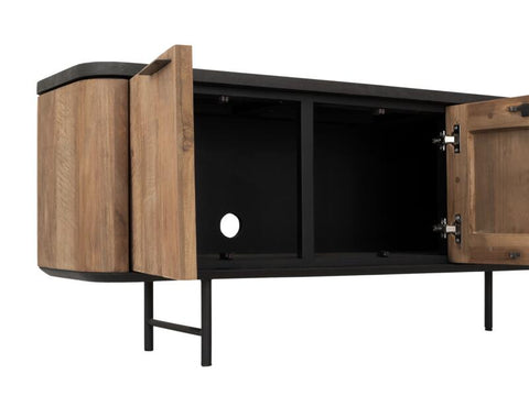 Mueble de televisión Soho grande, 4 puertas, 2 cajones