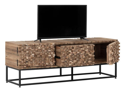 Soporte de TV Sticks, 2 puertas y 1 cajón
