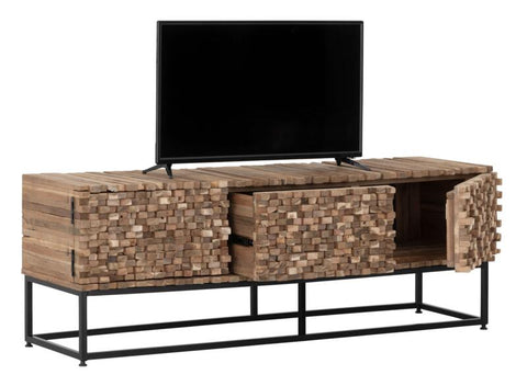 Soporte de TV Sticks, 2 puertas y 1 cajón