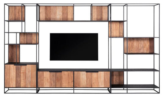 Rack de colgar elemento de pared de TV Cosmo