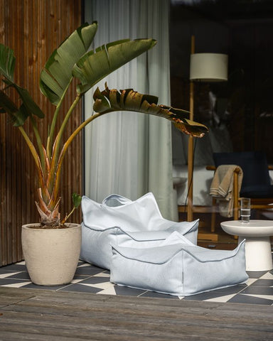 Wigiwama Outdoor Beanbag Stoel - Blauw