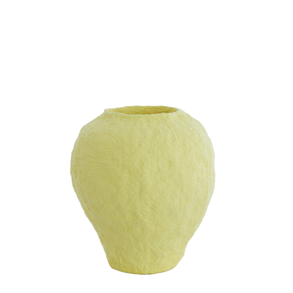Vaas Pantoja - Mat Geel - Ø45cm