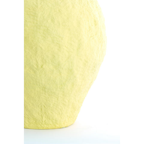 Vaas Pantoja - Mat Geel - Ø45cm