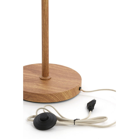 Floor lamp Dania - Cream/Natural - Ø23x159cm