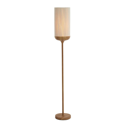 Floor lamp Dania - Cream/Natural - Ø23x159cm