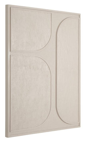Painel de parede Lorcan Creme pequeno