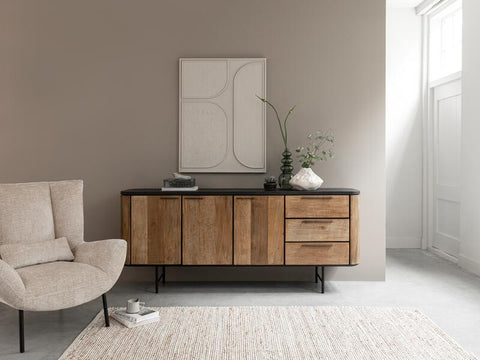 Painel de parede Lorcan Creme pequeno