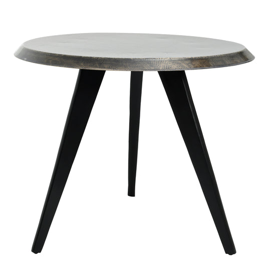 Winth Brass alu coffee table etched snake print L translates to "Avec table basse en aluminium avec impression de serpent gravée L" in French.