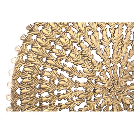 Xavery Bronze round iron wall panel carved look L translates to "Xavery Bronze round iron wall panel carved look L" in Only.