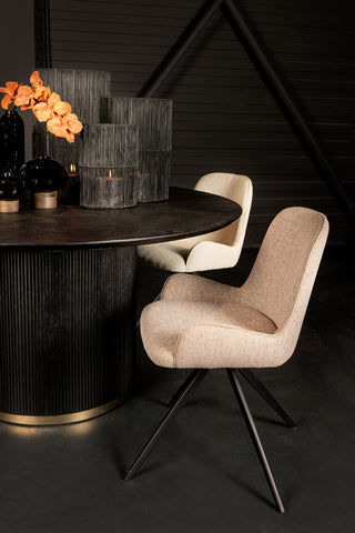 Xelle Brown mesa de comedor