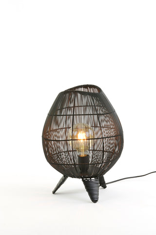 Table lamp Yumi - Black - Ø28cm