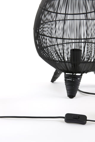 Table lamp Yumi - Black - Ø28cm