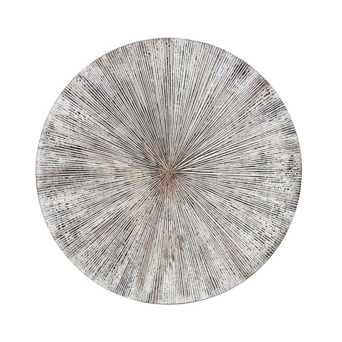 PTMD Zapp ribbed around wall panel white