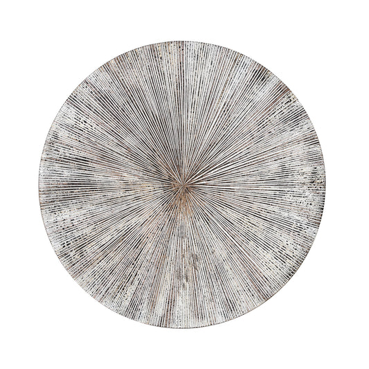 PTMD Zapp ribbed around wall panel white